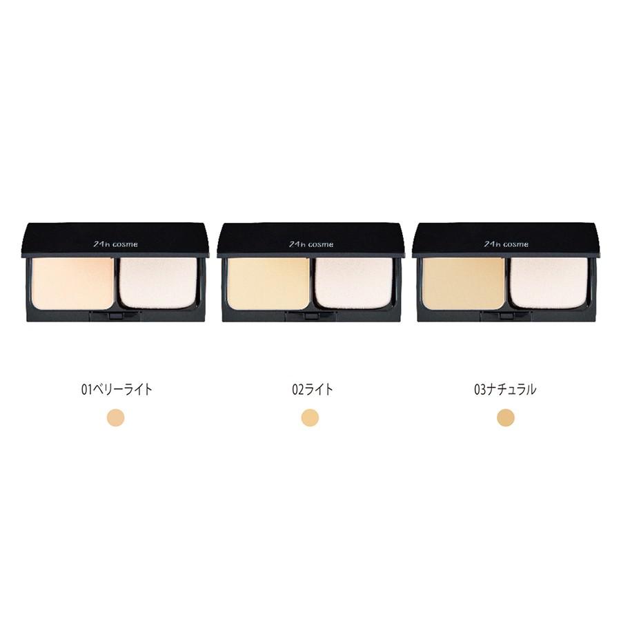 24h cosme 【24hコスメ公式】 24 ミネラルパウダーファンデ 肌に