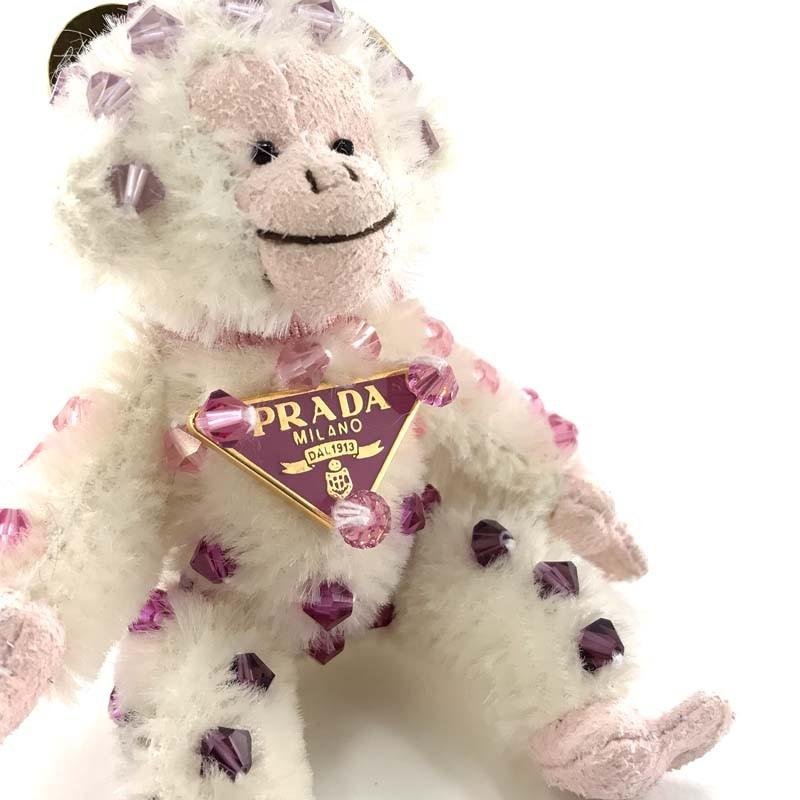 PRADA（プラダ） キーホルダー キーリング チャーム バッグチャーム