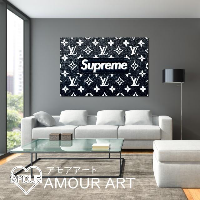 アモアアート AMOUR ART DREAM BABY Supremeとルイヴィトンをモチーフ