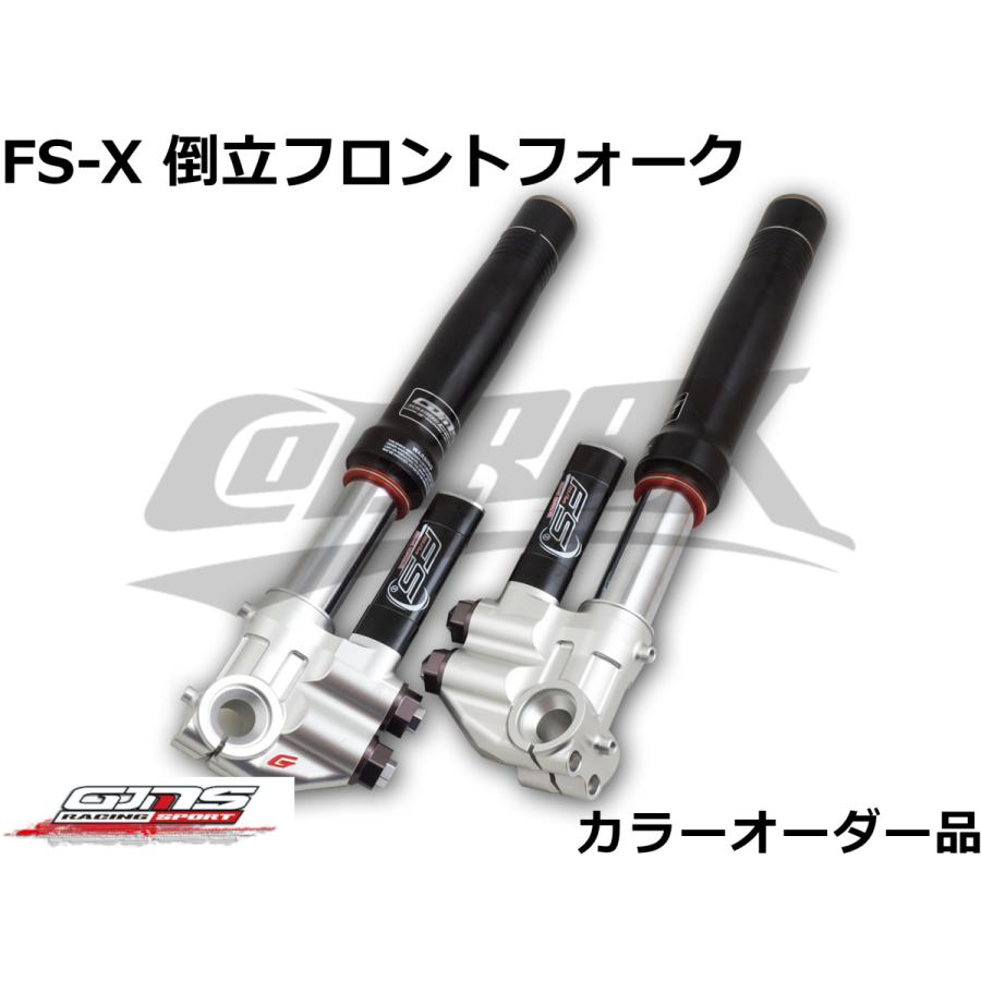 GJMS】FS-X倒立フロントフォーク 最上級 カラーオーダー品 受注発注品