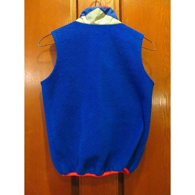 ビンテージ80's○Patagonia三角タグキッズフリースベストsize12