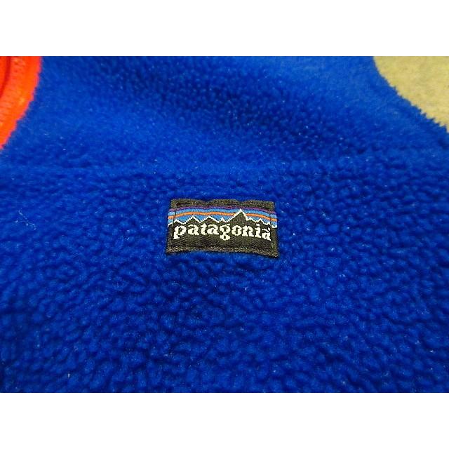 ビンテージ80's○Patagonia三角タグキッズフリースベストsize12