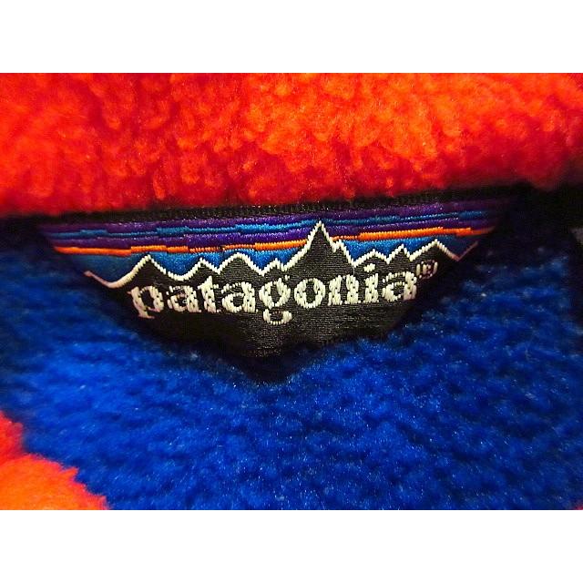 ビンテージ80's○Patagonia三角タグキッズフリースベストsize12