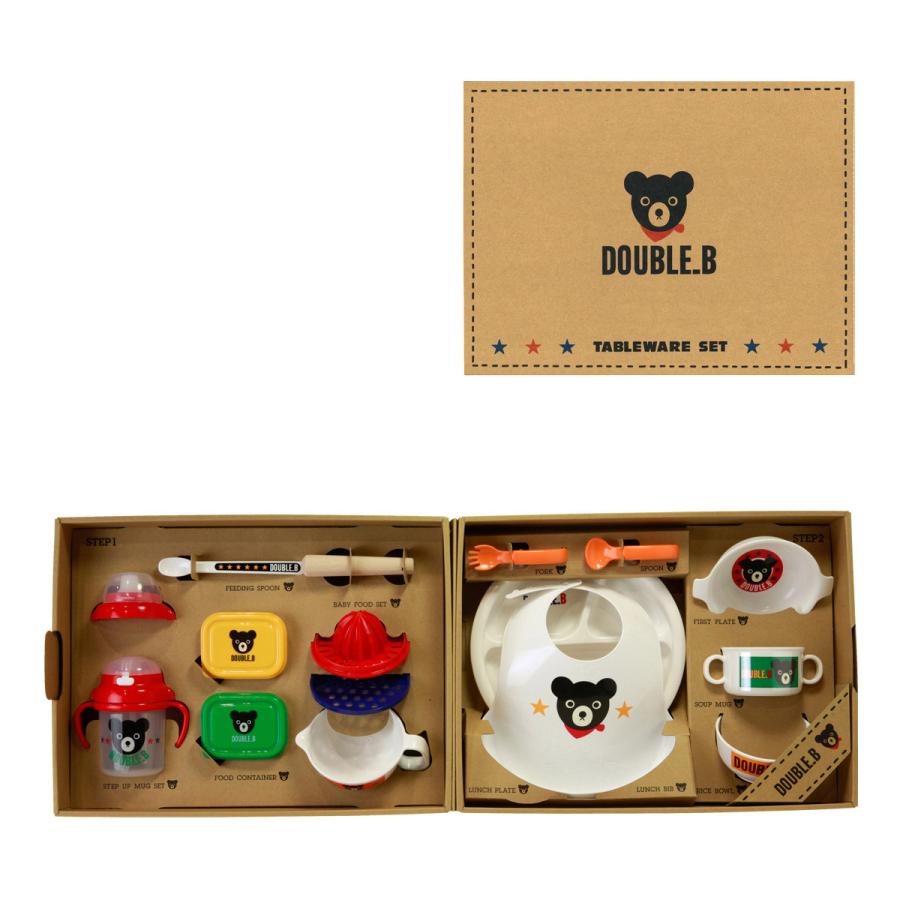 MIKI HOUSE（ミキハウス） ダブルB ベビー食器セット（12点セット