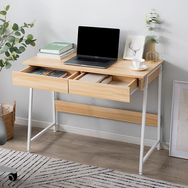 全ストア5%OFFクーポン利用！】パソコンデスク 木製 引き出し 北欧 机