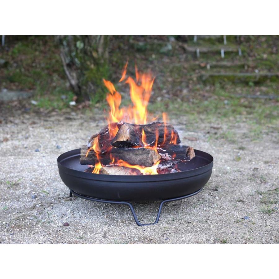 ファイヤーピット・タクト 焚火台 cacomoca Fire Pit TACT 直径60cm