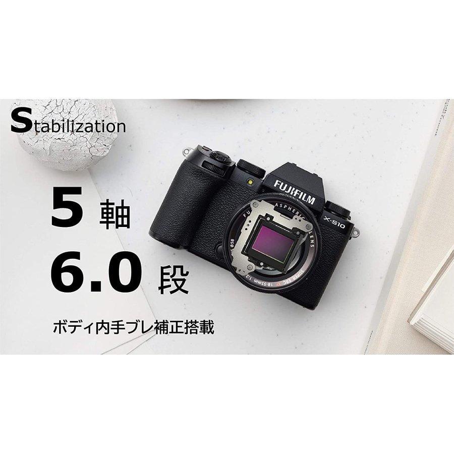 富士フイルム Xシステム FUJIFILM X-S10 ボディ ブラック Wi-Fi