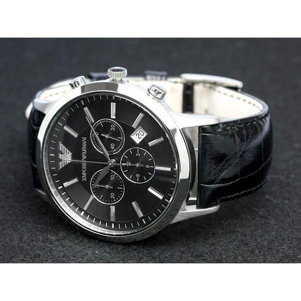 ARMANI EXCHANGE EMPORIO エンポリオアルマーニ クロノグラフ 腕時計