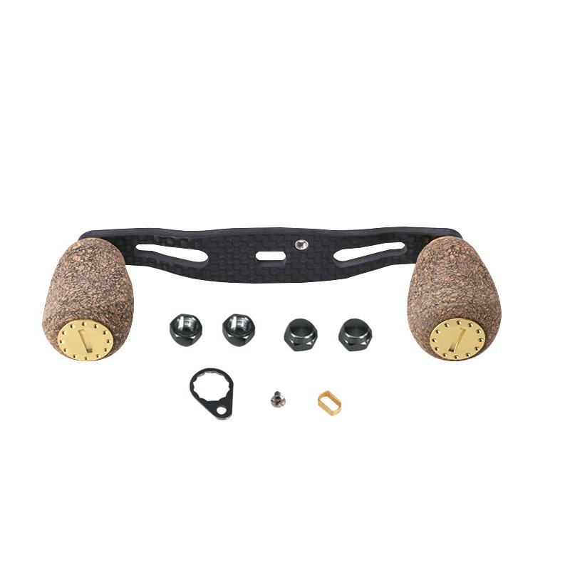 シルバー ベイトリール コルクハンドル レッドスプール シルバー