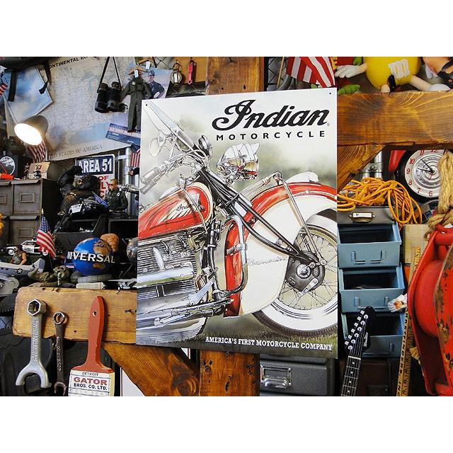 ホンダ（HONDA） インディアン・モーターサイクル チーフ ブリキ看板
