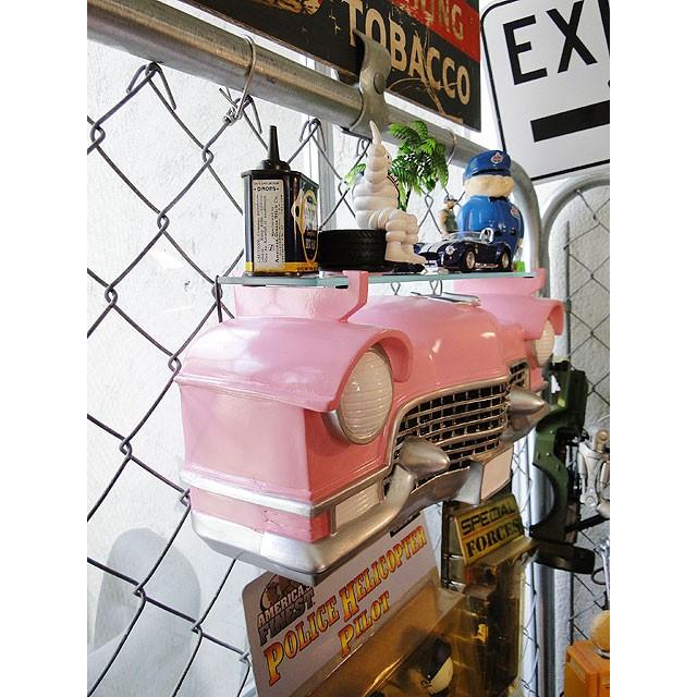 ピンクキャデラック カーシェルフ Sサイズ アメリカ雑貨 アメリカン