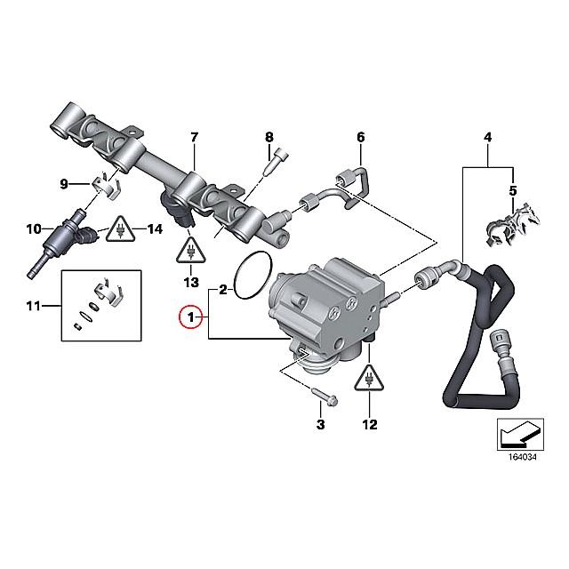 MINI（ミニ） ハイプレッシャーポンプ R55 R56 R57 R58 R59 R60 R61