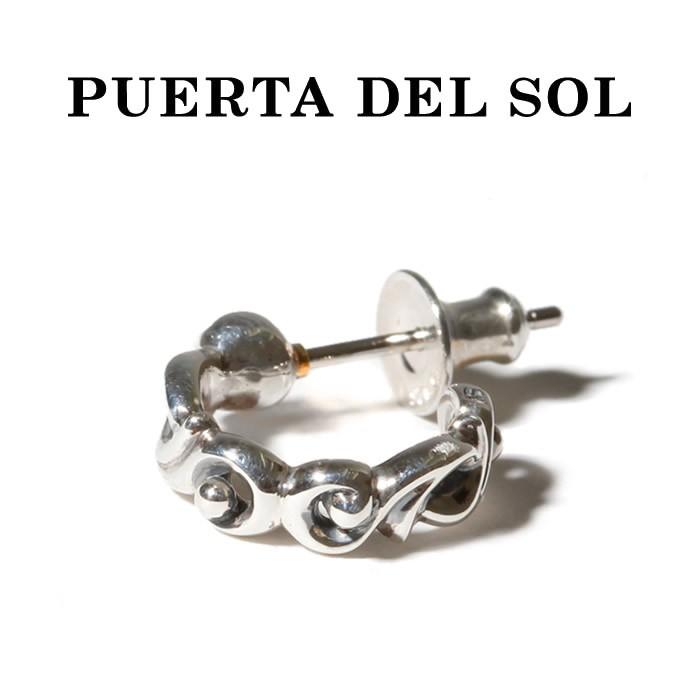 PUERTA DEL SOL（プエルタ・デル・ソル） ピアス フープピアス SILVER