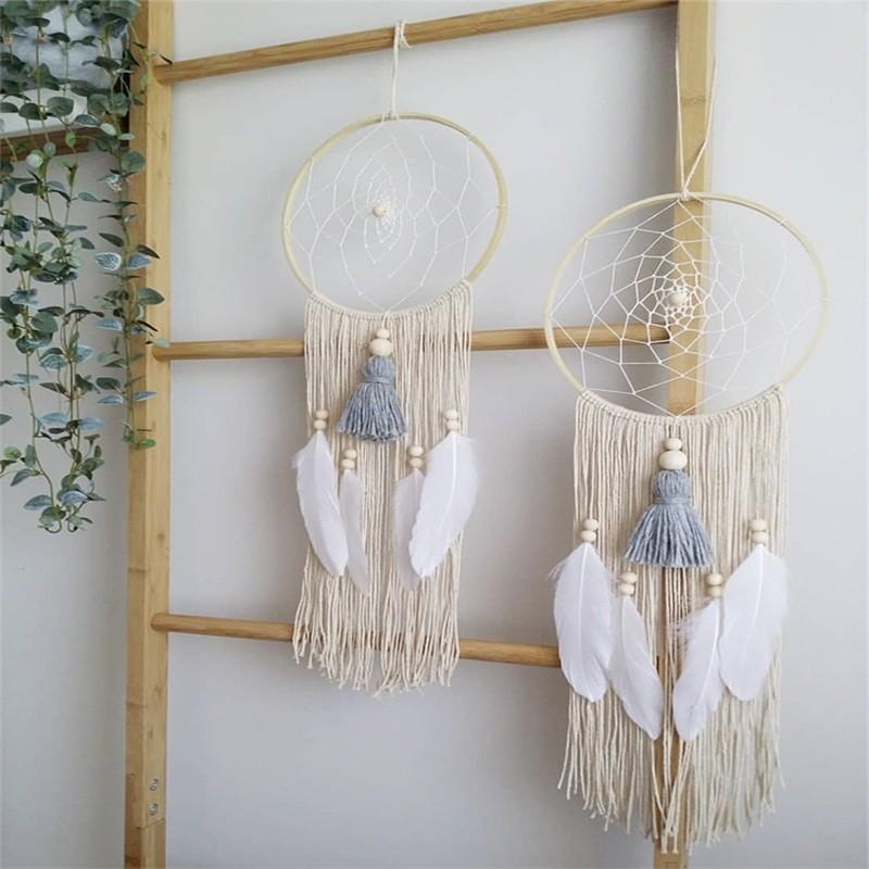 ウェーブドリームキャッチャー 北欧 壁掛け 壁飾り オシャレ