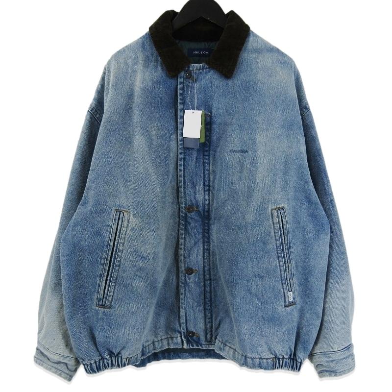 未使用 NAUTICA ノーティカ デニムジャケット 243-1527 クラッシュ