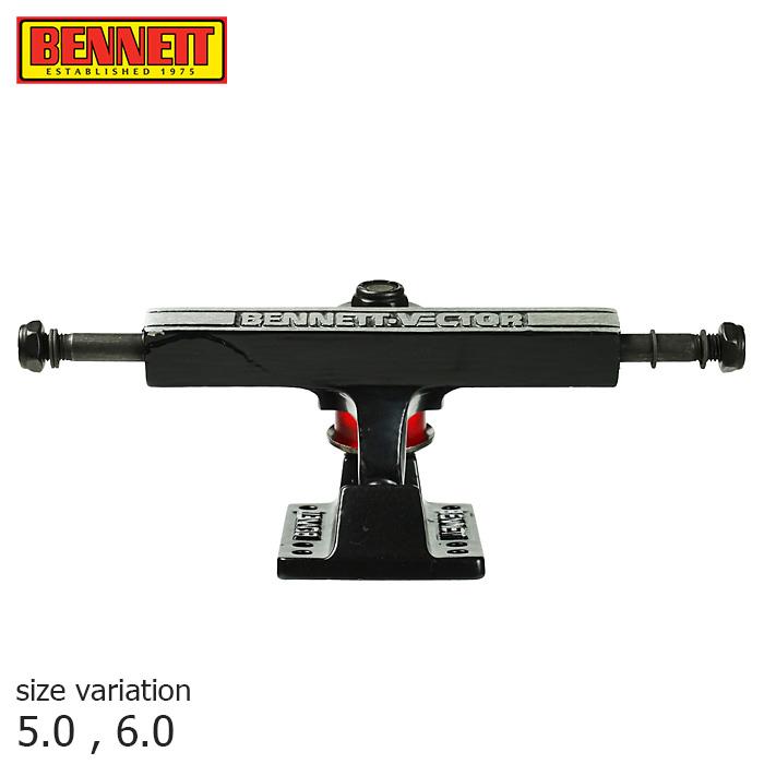 BENNETT Bennett Vector Trucks BLACK 4.3 5.0 6.0 inch トラック