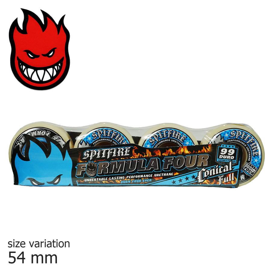 SPITFIRE WHEELS SPITFIRE F4 99D CONICAL FULL 52 53 54 56 BLUE