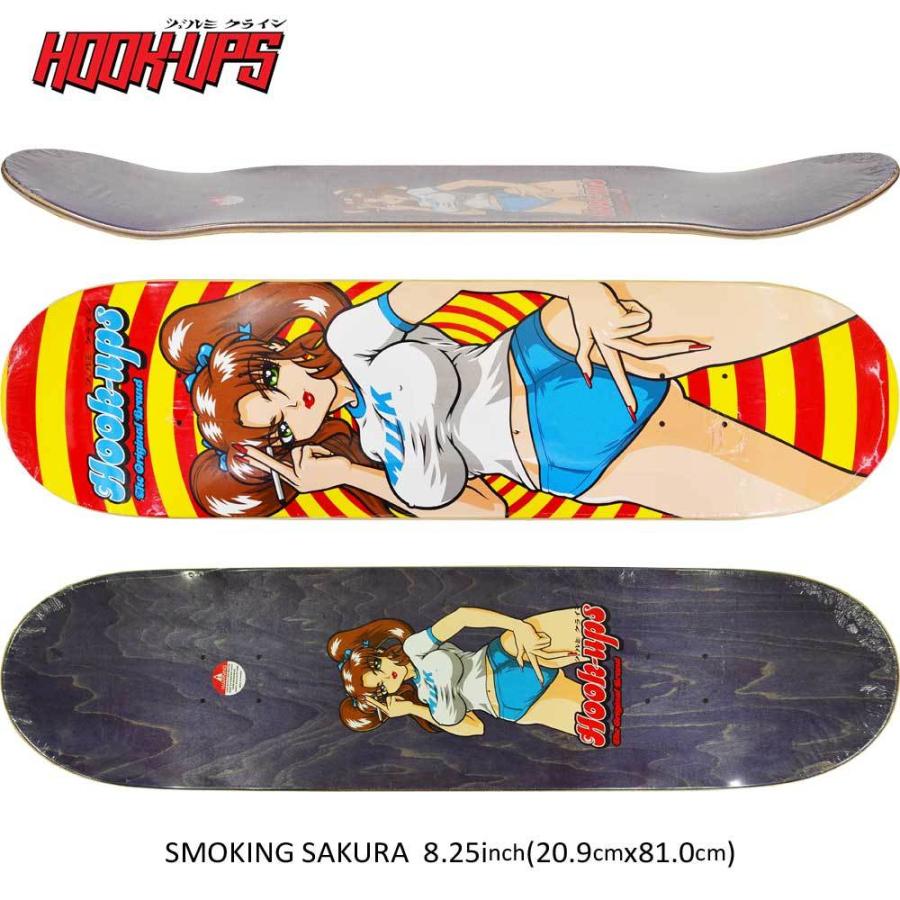 Hook Ups 8.25インチ スケボー デッキ フックアップス スケートボード