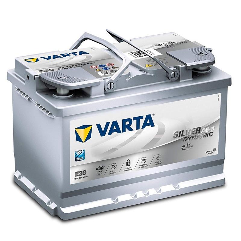 VARTA 570-901-076 バルタ バッテリー VARTA LN3 20時間率容量 70Ah