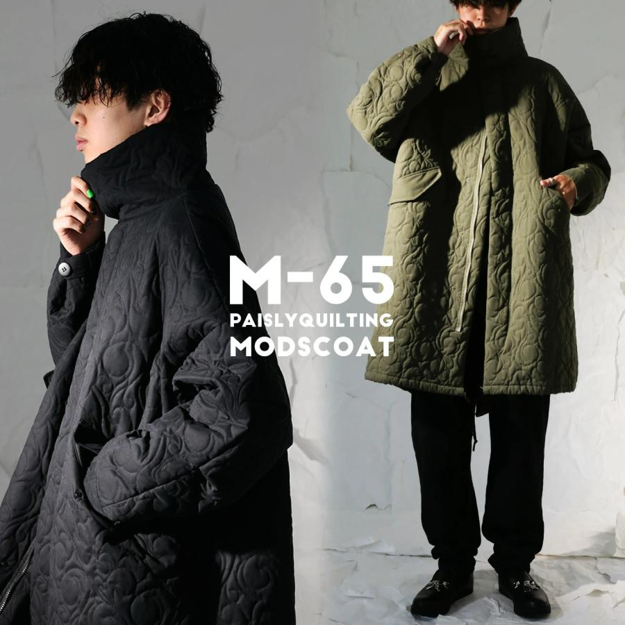antiqua（アンティカ） キルティング モッズコート メンズ アウター
