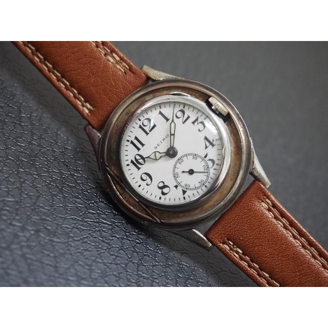 SEIKO（セイコー） 精工舎 モリス型 スモセコ 二重ケース 軍用時計 手