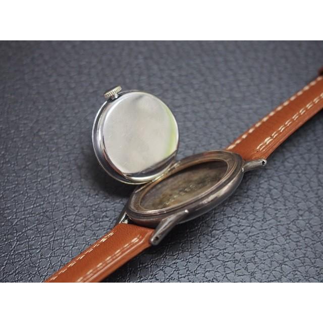 SEIKO（セイコー） 精工舎 モリス型 スモセコ 二重ケース 軍用時計 手