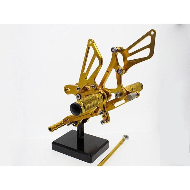 Ninja KAWASAKI ZX-6R ZX636 2005-2008 バックステップ 可変ポジション