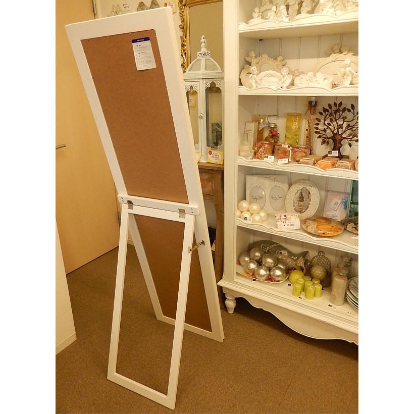 ミラー 鏡 全身鏡 姿見 スタンドミラー ゴージャス 木製 クラシック