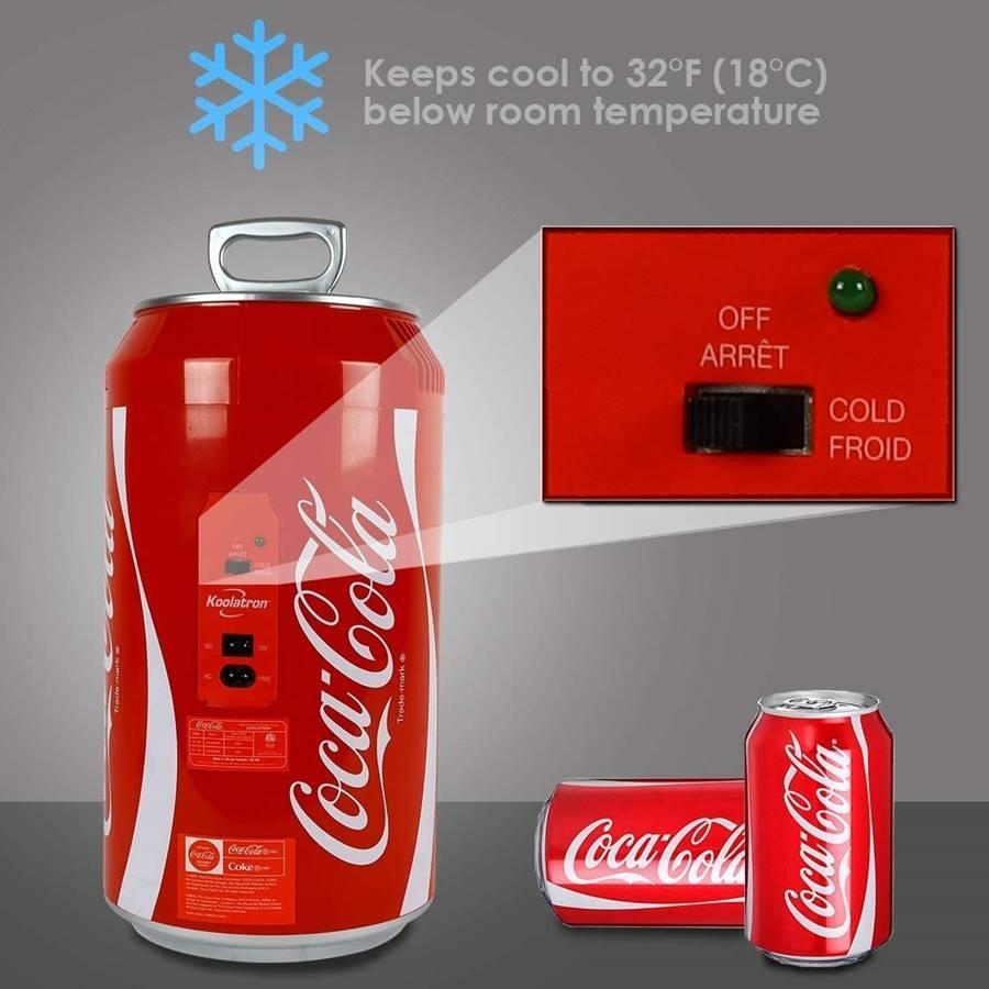 Coca Cola（コカコーラ） 保冷庫 缶型タイプ 8缶 車でも使える 冷蔵庫
