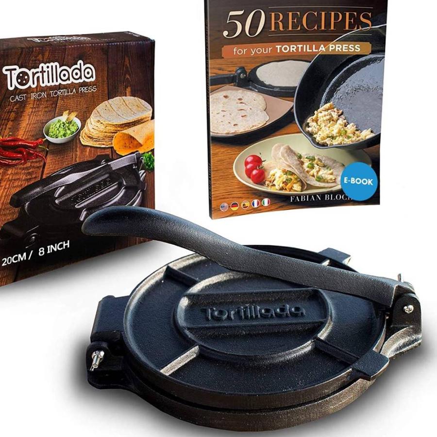 トルティーヤ プレス タコス ナン 餃子の皮 メキシコ料理 Tortillada