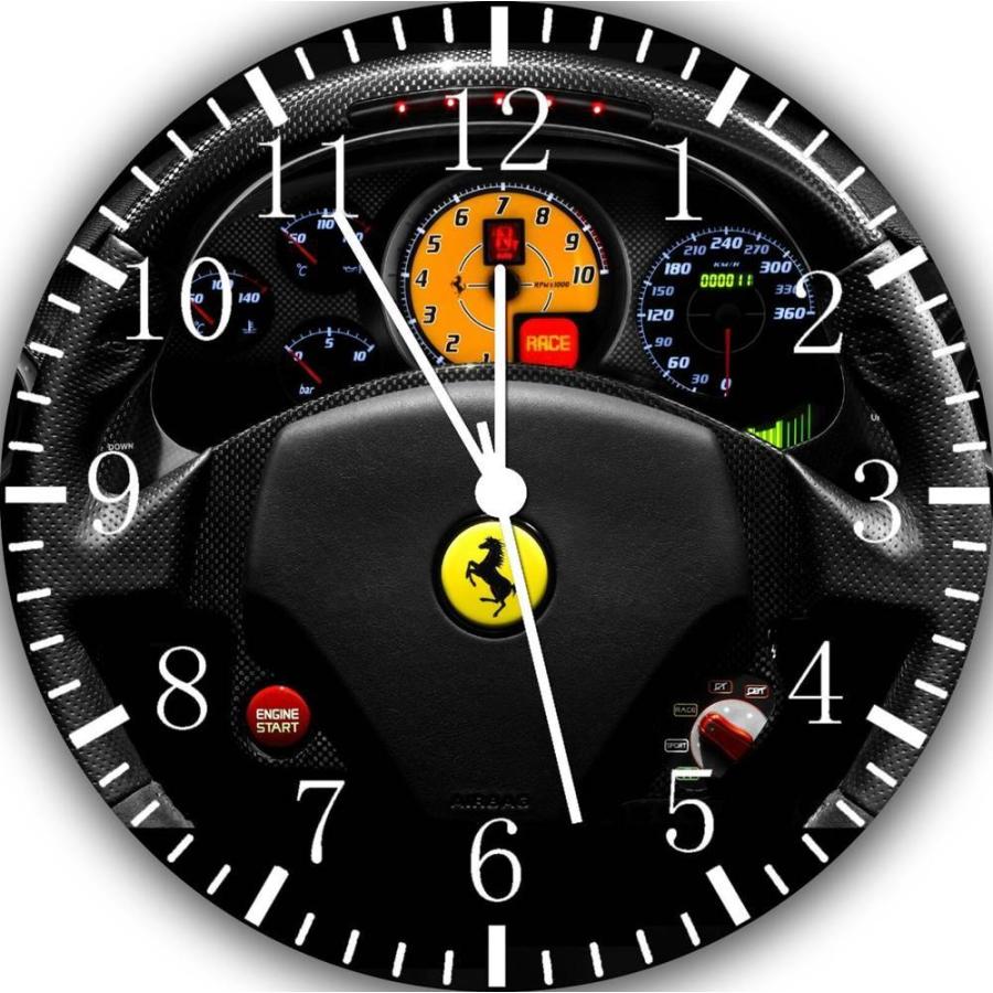 Ferrari（フェラーリ） フェラーリ時計 スポーツカー掛時計 ウオール