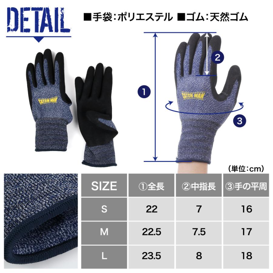 軍手 滑り止め Sサイズ 天然ゴムで低温でも硬くなりにくい しっかり