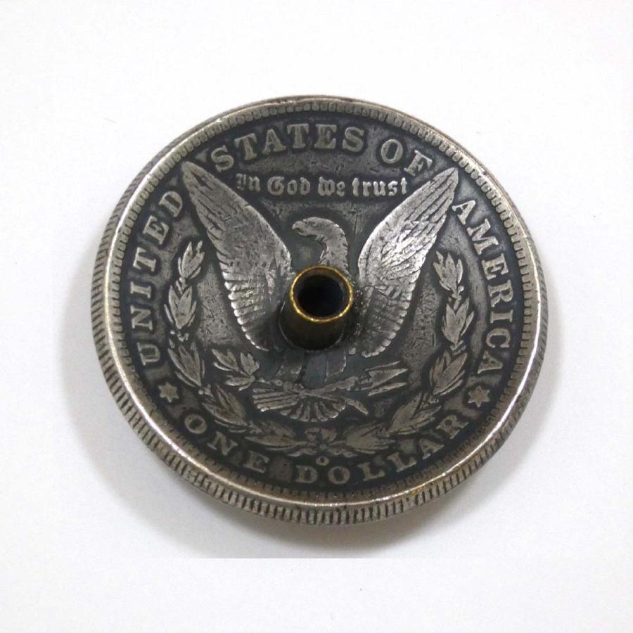 シルバー コンチョ 1ダラー モルガン コインコンチョ オールドコイン