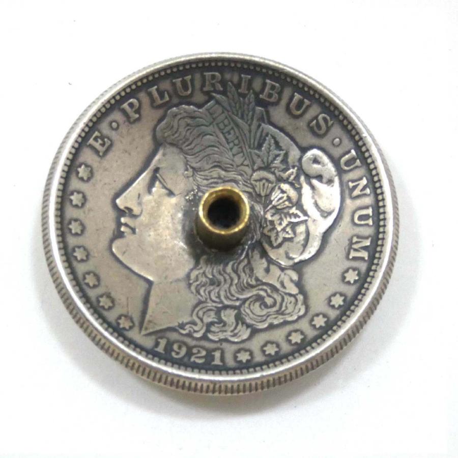 アメリカモルガンONE DOLLAR-シルバーコンチョ 1900年製 アメリカ