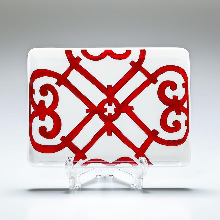 HERMES（エルメス） スクエアプレート 16cm×12cm 寿司 すしプレート