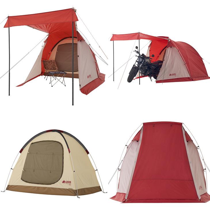 ロゴスツーリングテントとチェアのセット ソロキャンプに最適】ロゴス