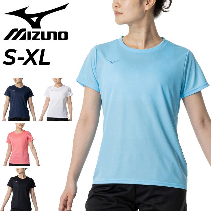 MIZUNO（ミズノ） 半袖シャツ レディース ナビドライ Tシャツ 丸首