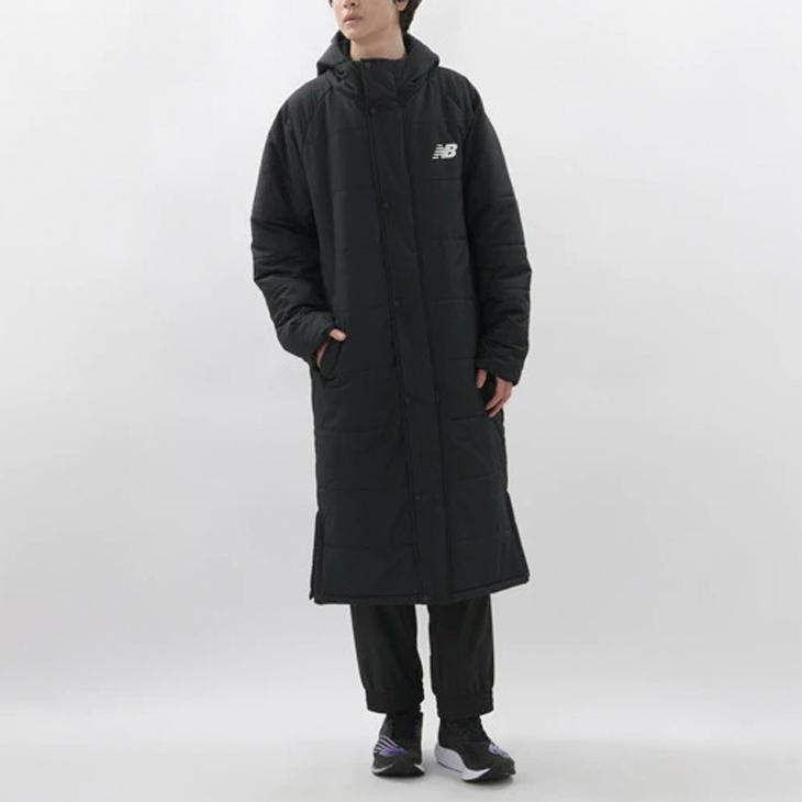 New Balance（ニューバランス） 中綿ベンチコート ロング丈 メンズ