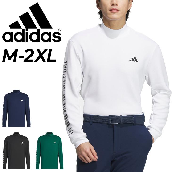 adidas（アディダス） モックネックシャツ 長袖 メンズ ゴルフウェア
