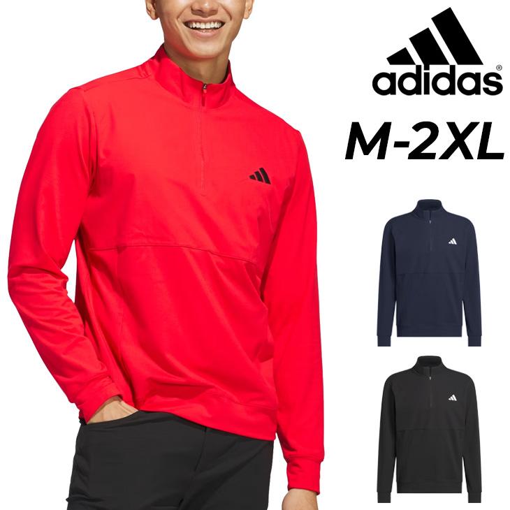 adidas（アディダス） 長袖ハーフジップ メンズ ゴルフウェア adidas
