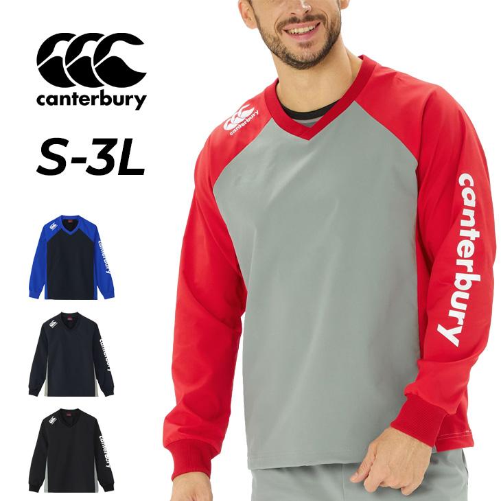 シャツ カンタベリー 長袖 ピステ メンズ Canterbury プラクティス