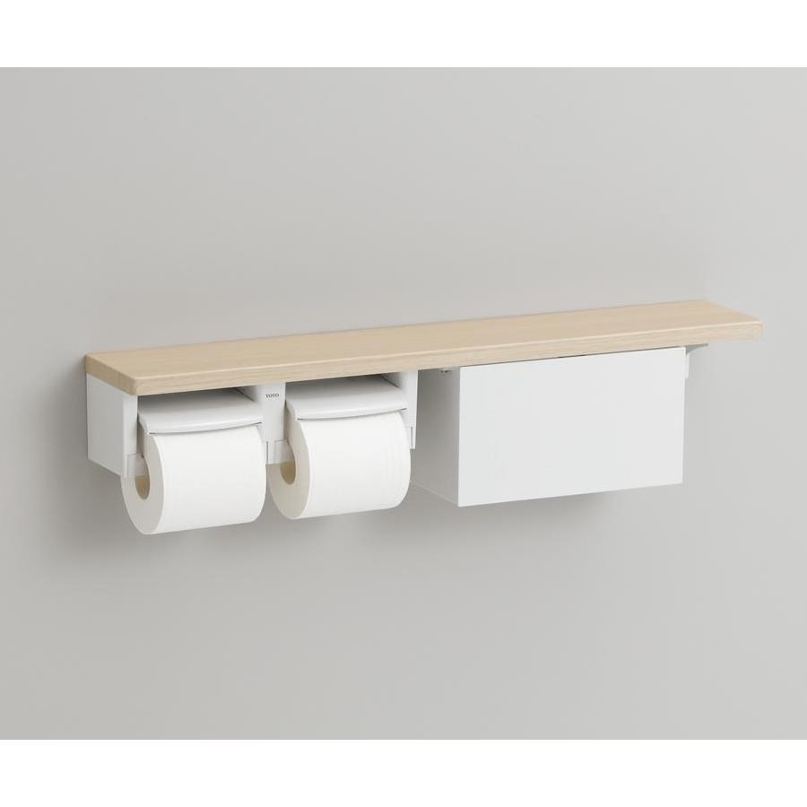 TOTO YHB63NBR TOTO 紙巻器一体型 木製手すり 棚タイプ（収納付
