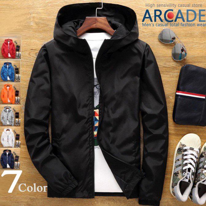 ARCADE（アーケード） マウンテンパーカー メンズ ウィンドブレーカー
