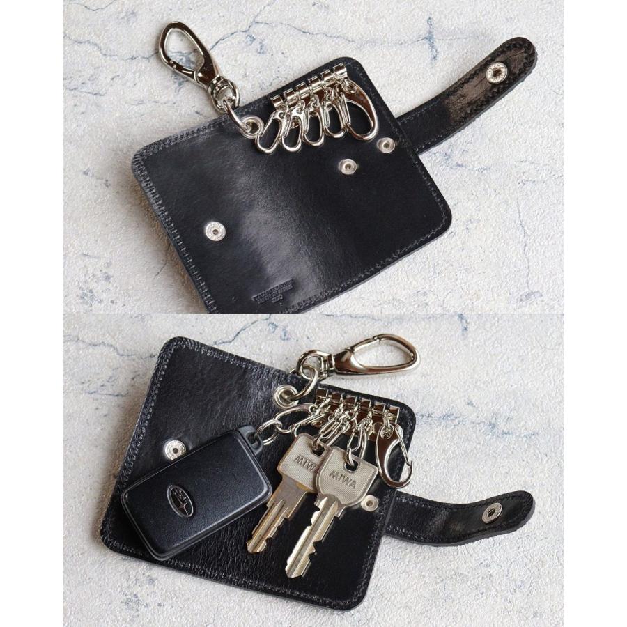 5連キーケース ZOO ズー 蛇革 ダイヤモンドパイソンメンズ 鍵 ZKC-054