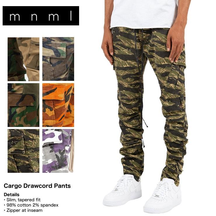 mnml（ミニマル） カーゴパンツ パンツ メンズ ブランド 大きいサイズ