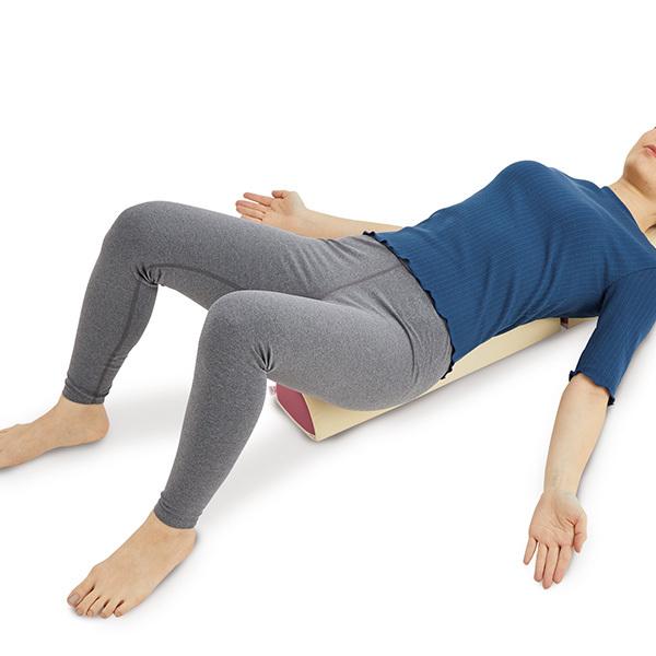 フォームローラー ストレッチ ハーフ 半月型 エクササイズ ヨガ ポール