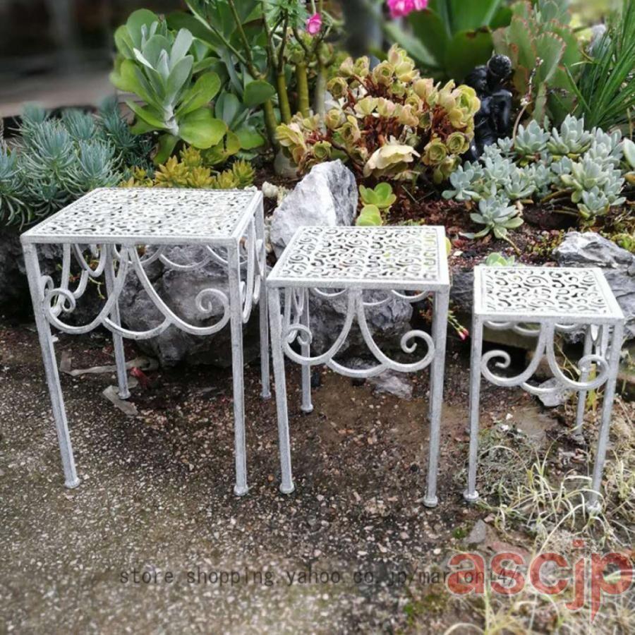 花台 フラワースタンド アイアン ラック コベントガーデン パウダー