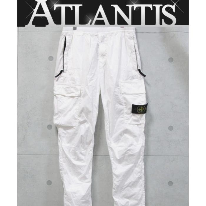 STONE ISLAND（ストーン アイランド） カーゴパンツ 白 size30