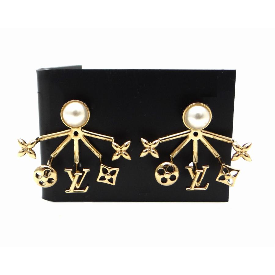 LOUIS VUITTON（ルイ・ヴィトン） M00601 ピアス・クルーザー ゴールド