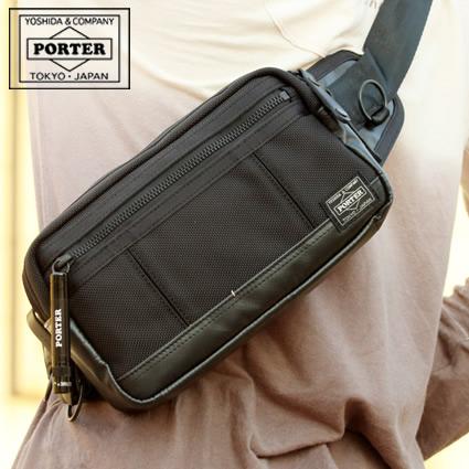 PORTER ポーター ヒート ウエストバッグ 703-07972 ボディバッグ A5